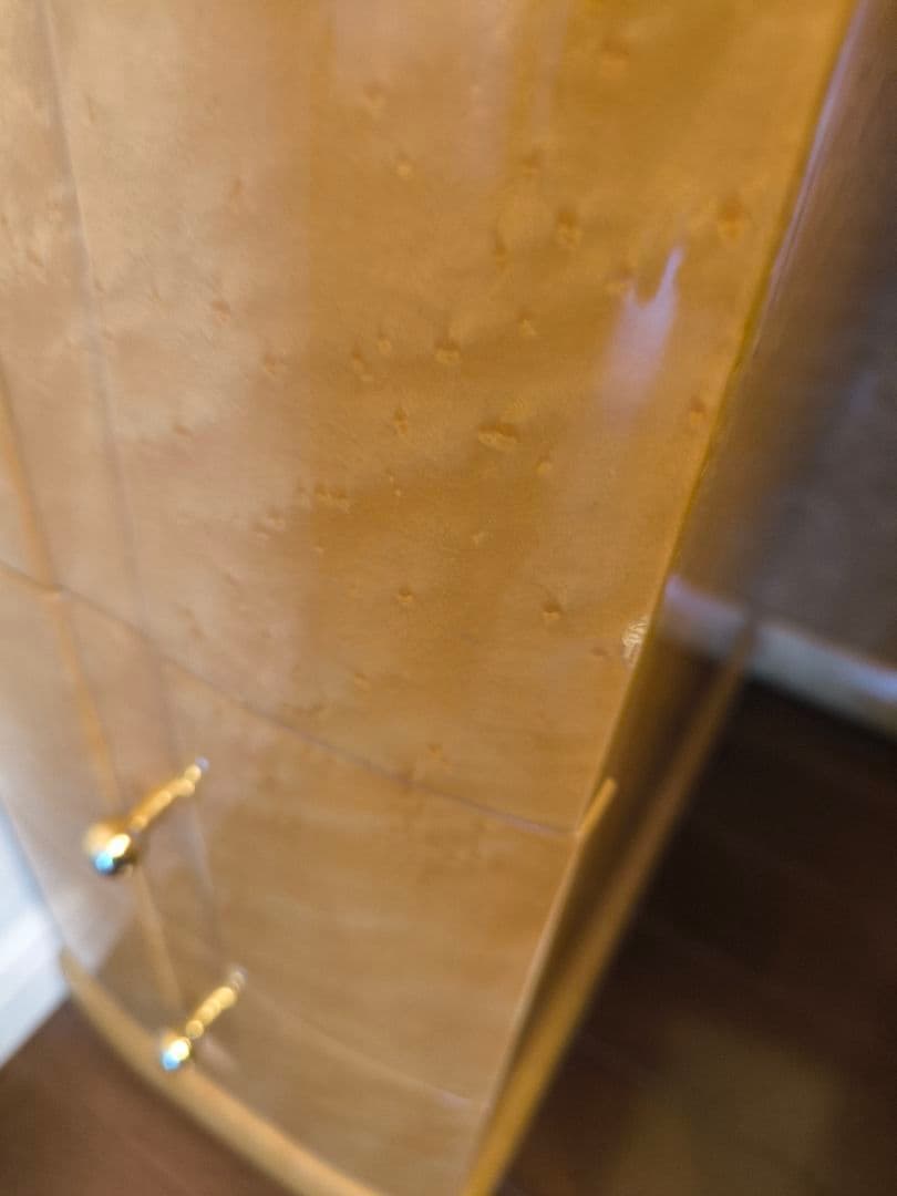 木製ドレッサー・鏡台 ミラー付き