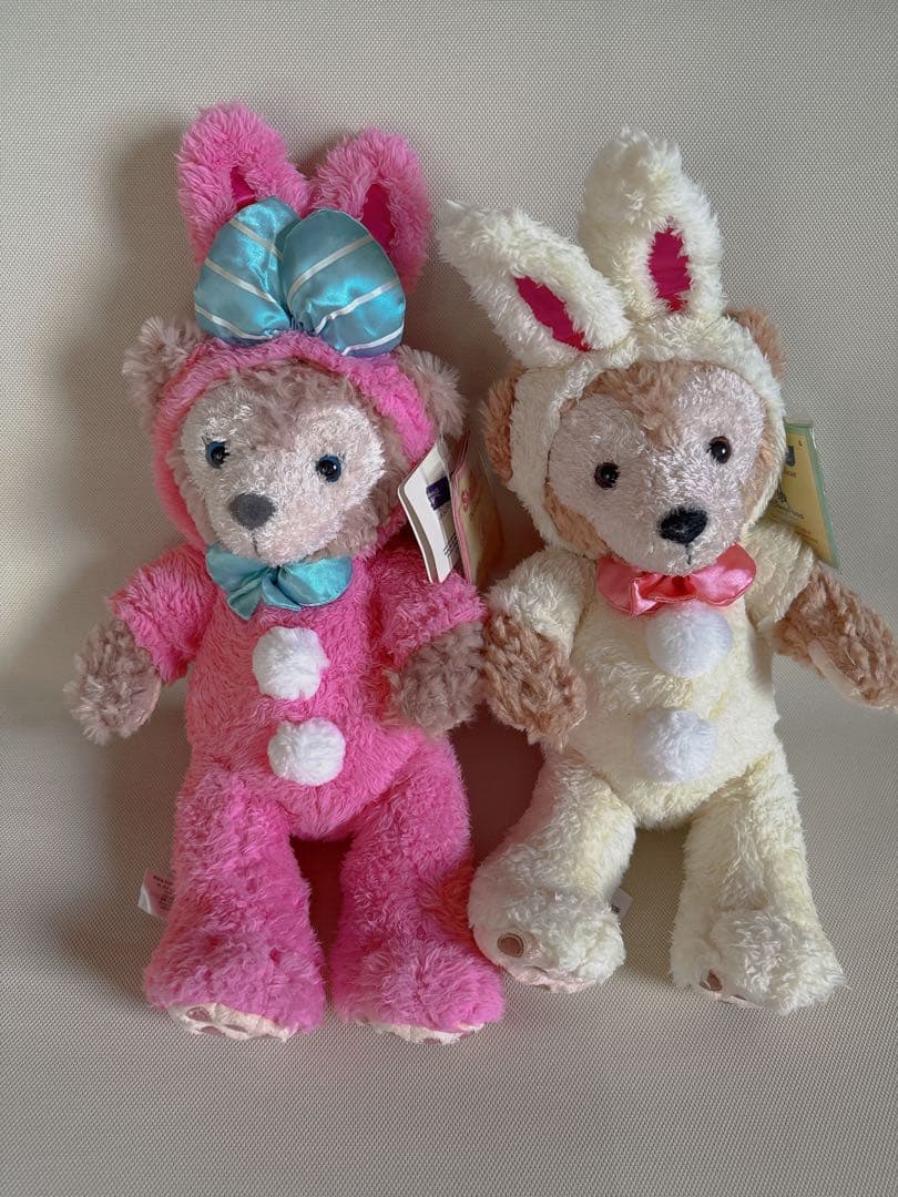 ダッフィー シェリーメイ ウサギコスチュームぬいぐるみセット