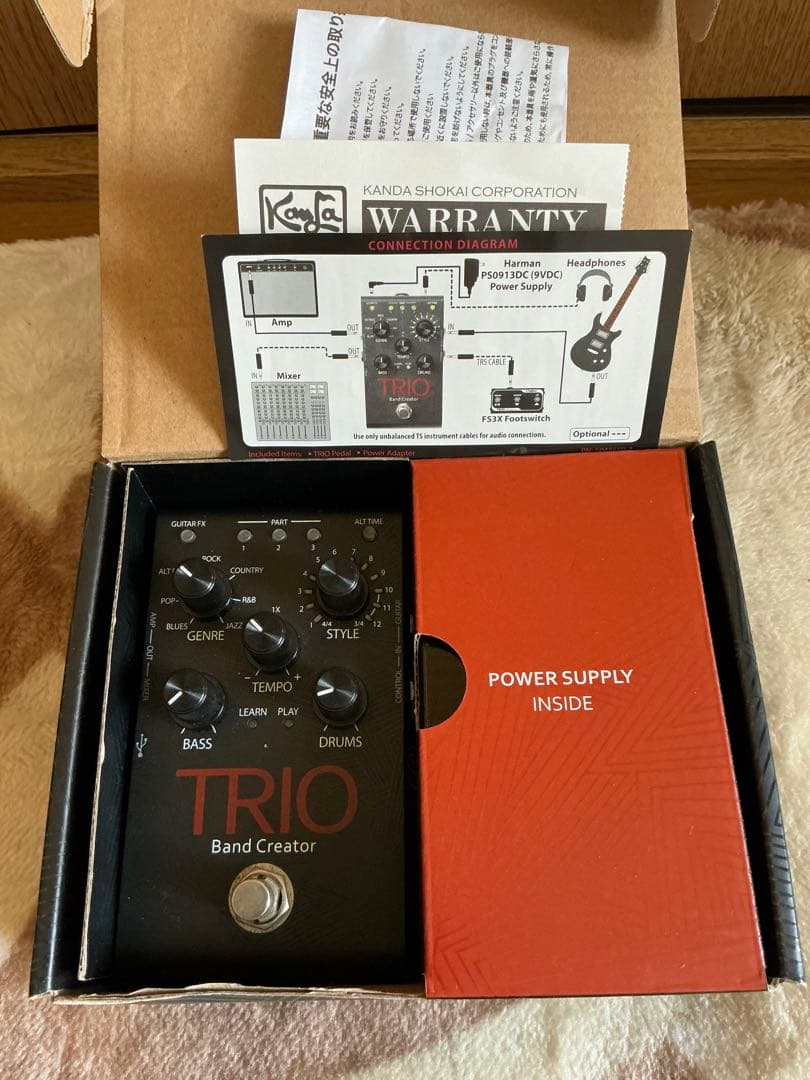 DigiTech TRIO Band Creator ギターエフェクター