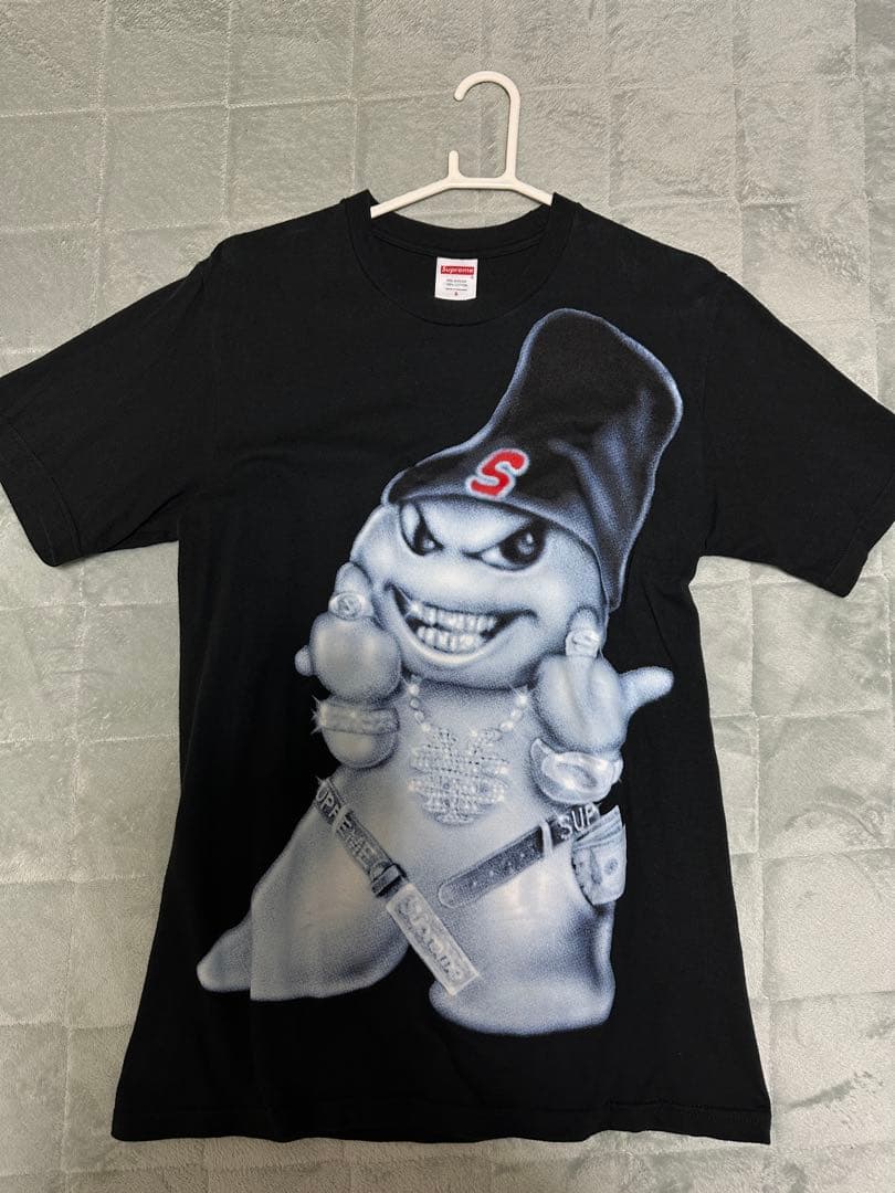 試着のみSupreme man Tee Black S