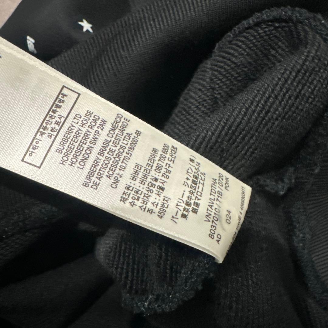 BURBERRY ブラック トレーナー 12Y 152