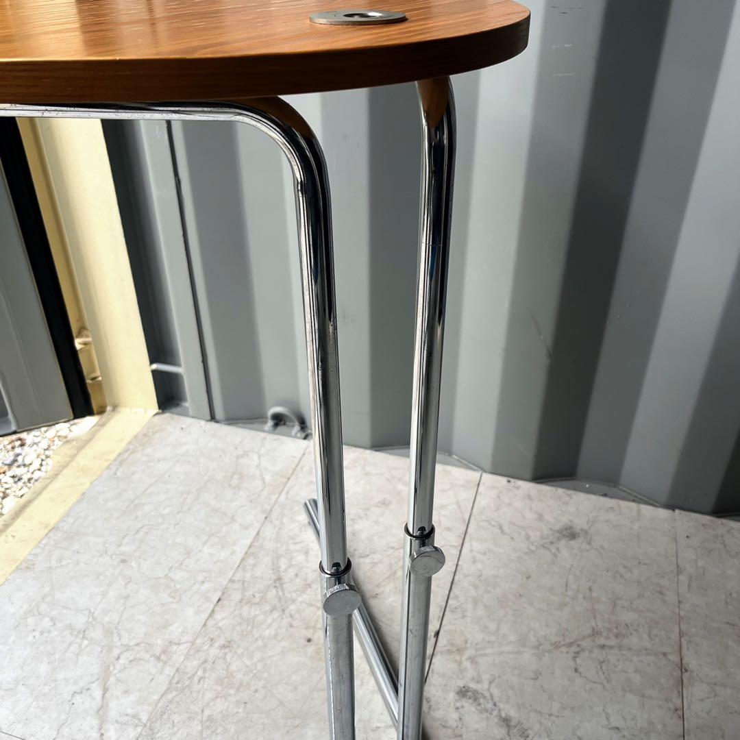 取付無料！アクタス テクタ K22 オーク材北欧モダン風昇降式サイドテーブル✨