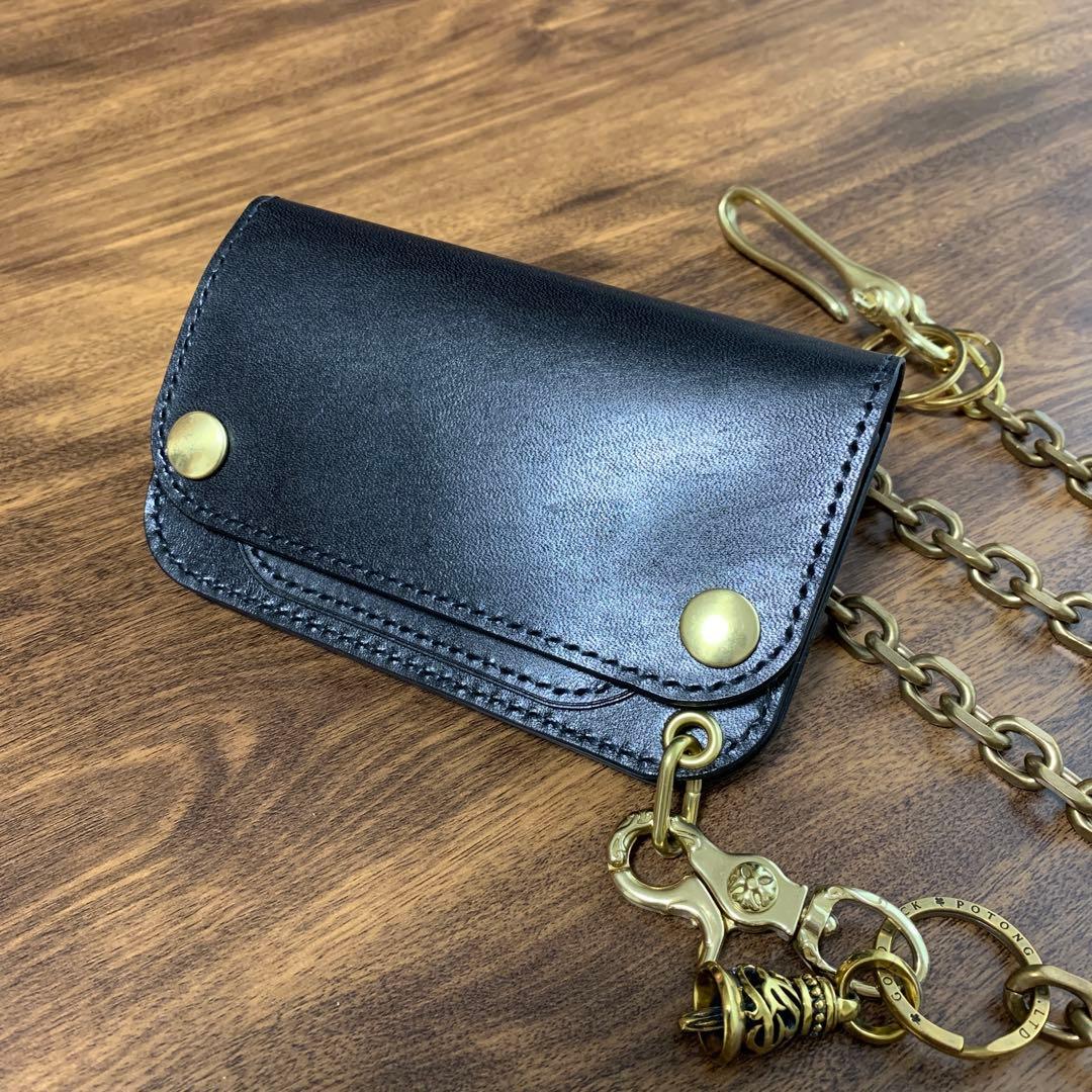 トラッカーウォレット　新喜皮革horse leather CA008