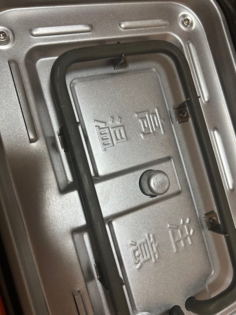 BRUNO コンパクトホットプレート　オレンジ たこやきプレート　鍋プレート付き