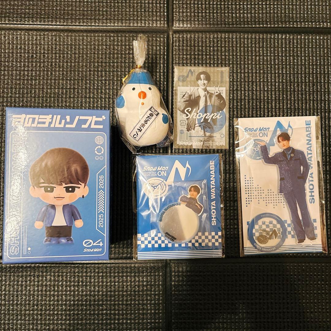 Man LIVEグッズ 渡辺翔太【パンフ追加◎】おまけ有