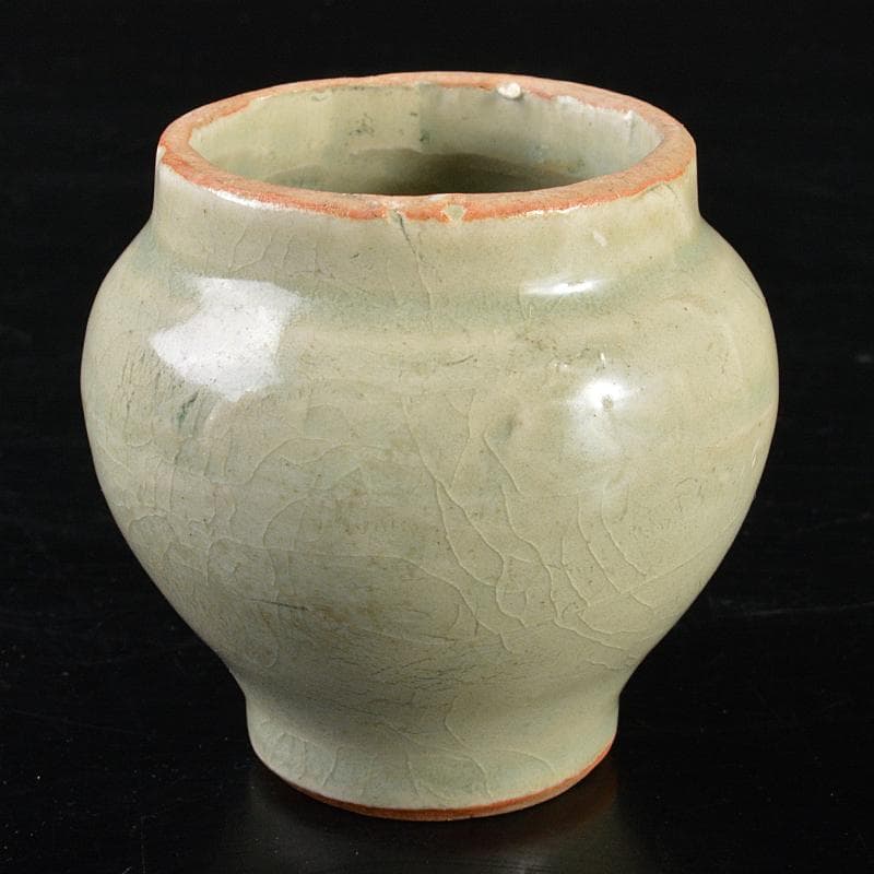 中国　龍泉窯青磁　小壷　M　R5851