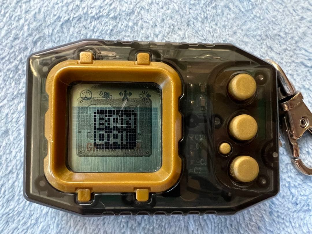 デジモン　ペンデュラム　クリアブラック　ゴールド　D-１