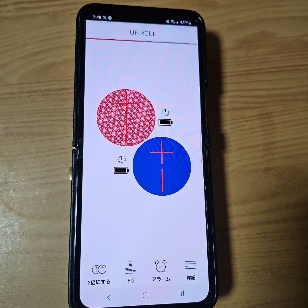 《UE ROLL 》Bluetoothスピーカー2個セット