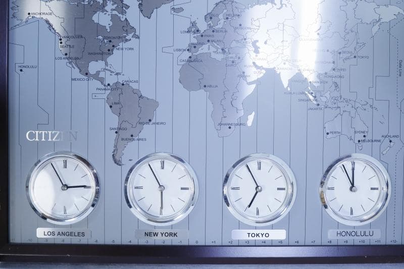 ◆シチズン　ワールドタイムＮ　掛け時計
