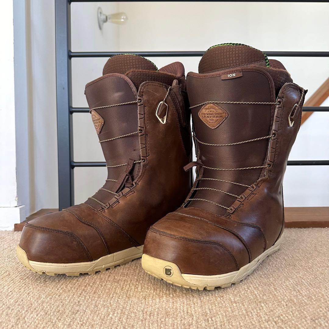 バートン × レッドウィング ION LEATHER ブラウン