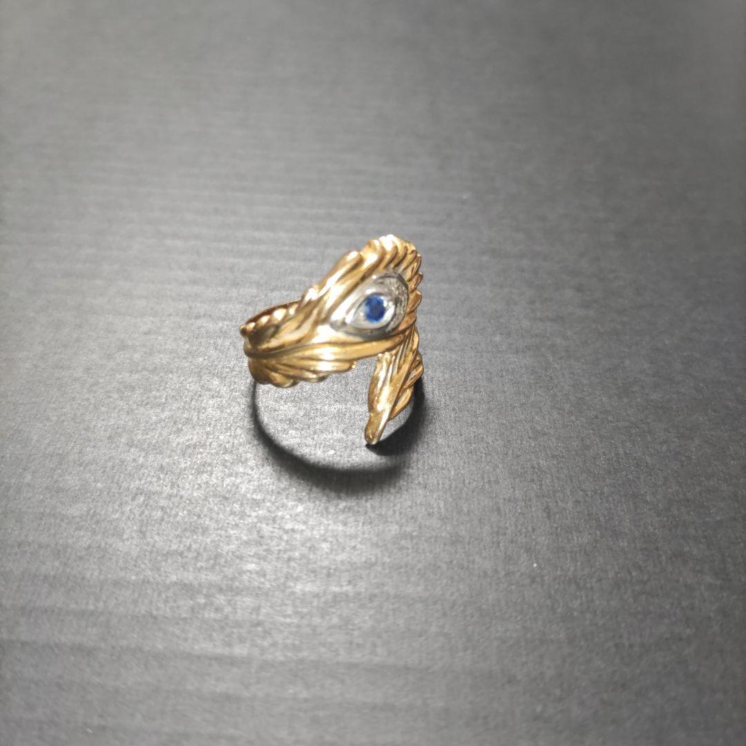 削除まで1時間きりました。　最終価格！　K18 リング 指輪