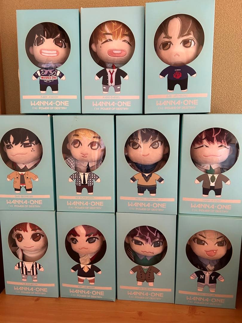 wannaone 公式ドール　ぬいぐるみ　11体フルコンプ