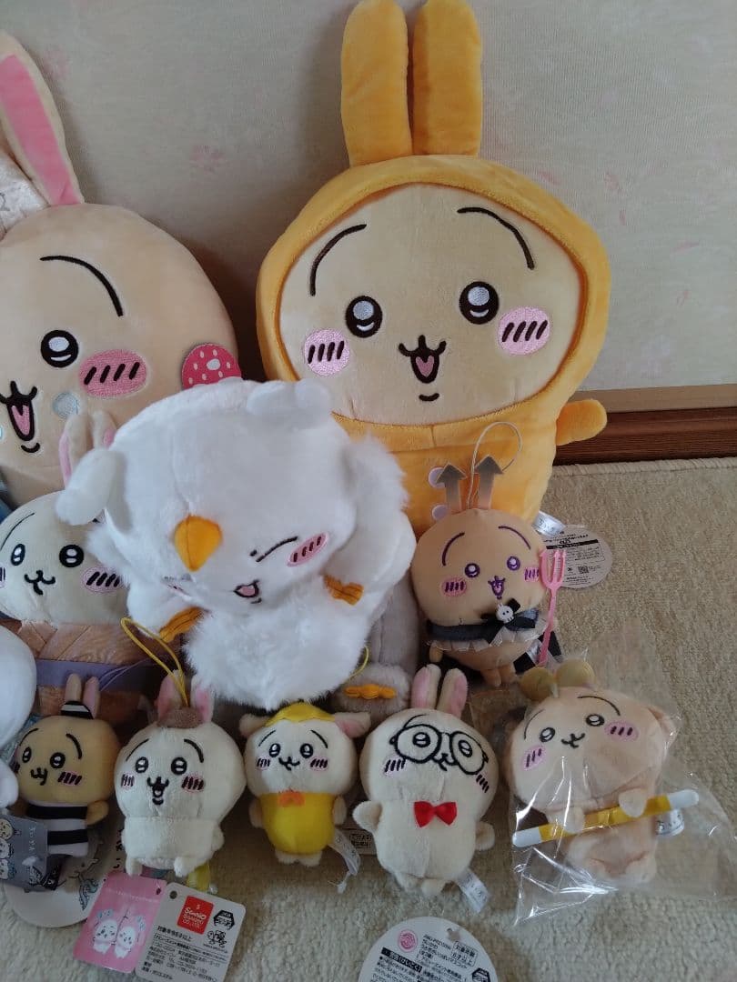 ちいかわ ぬいぐるみ プライズ ちいかわ ハチワレ うさぎ セット