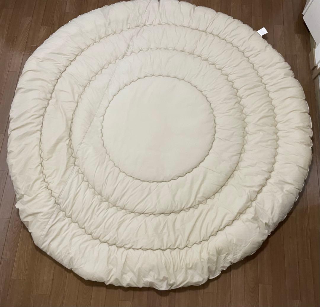 モロッカン柄 円形 こたつ布団　205cm