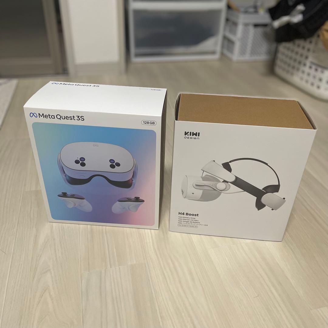  Quest 3S & Kiwi Design バッテリーヘッドセット