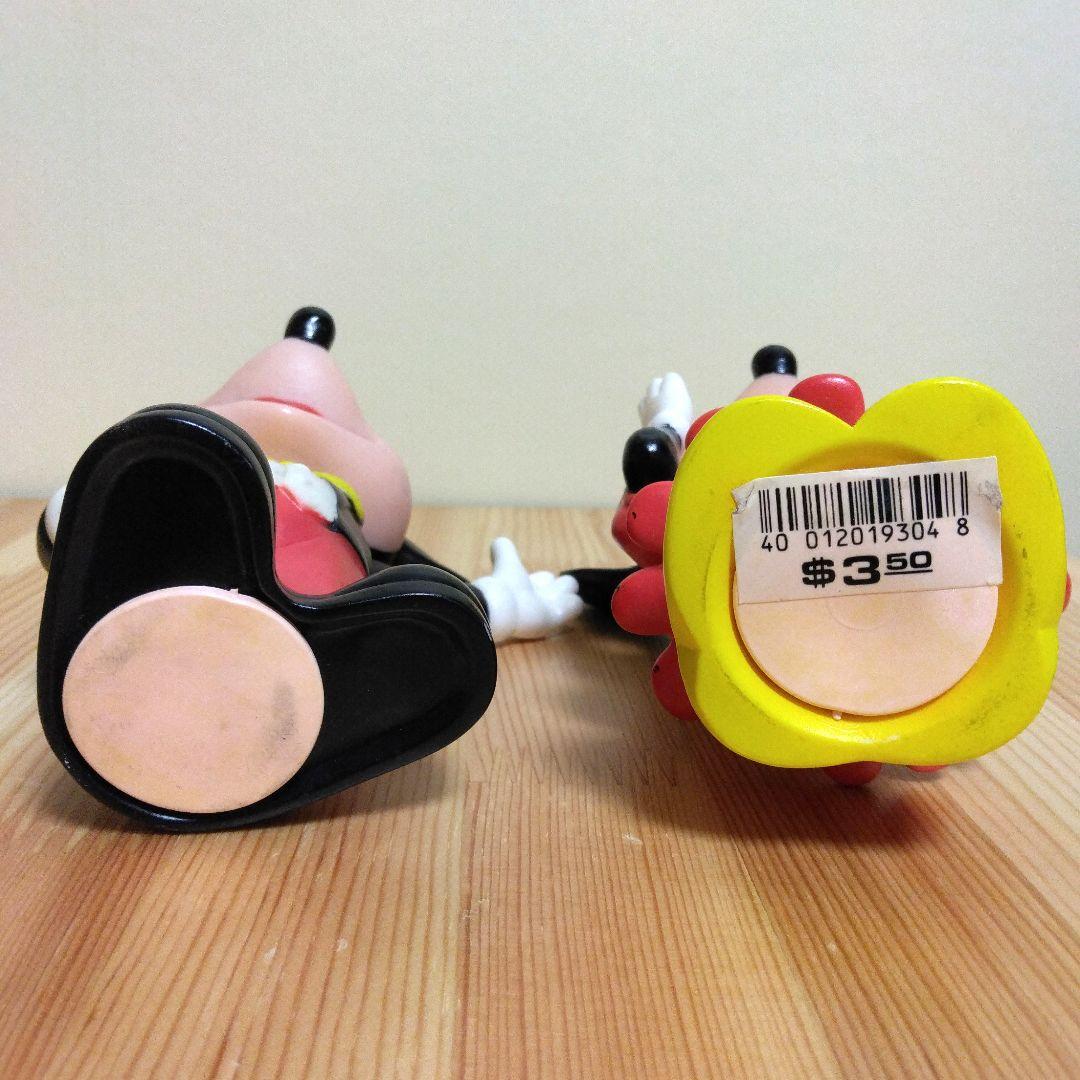 Disney ディズニー 貯金箱 ミッキー ミニー 人形 フィギュア レトロ
