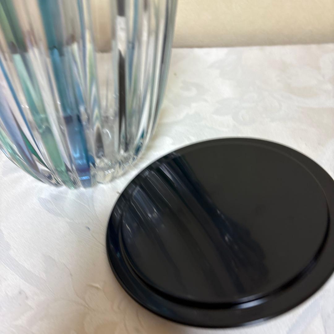 茶道具　水指　ガラス　硝子　蛍袋　未使用