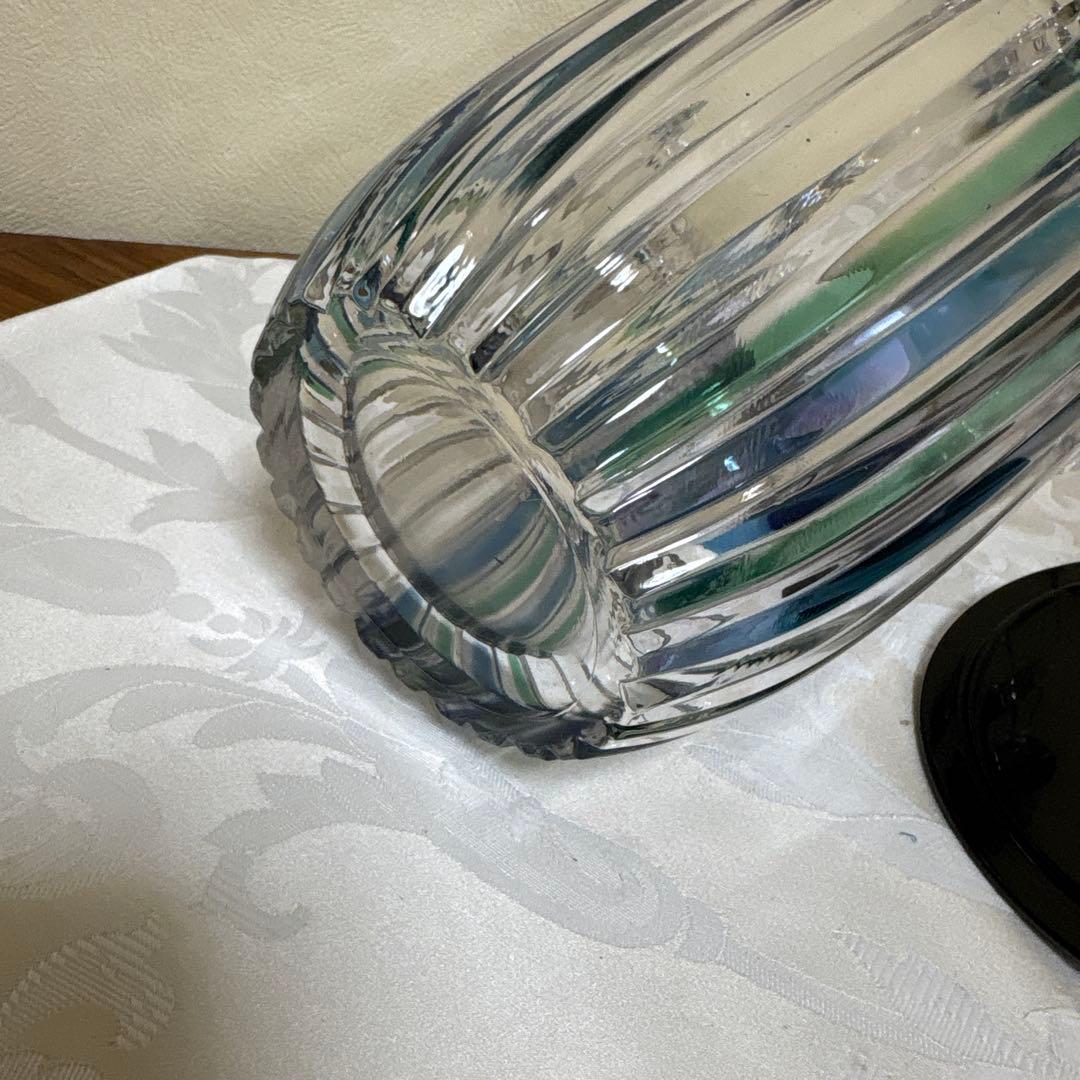 茶道具　水指　ガラス　硝子　蛍袋　未使用