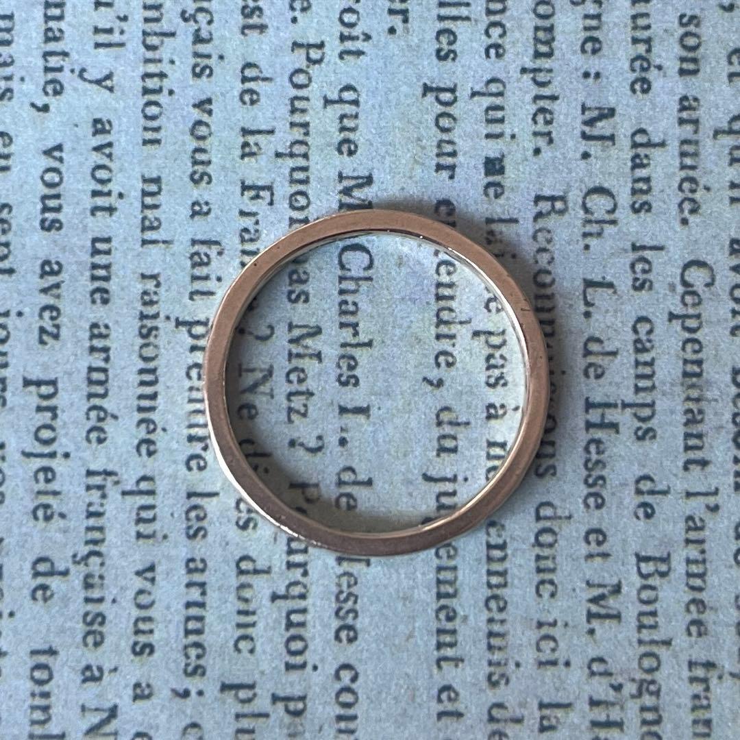 英国　イギリス　ヴィンテージ　9k 9金　バンドリング