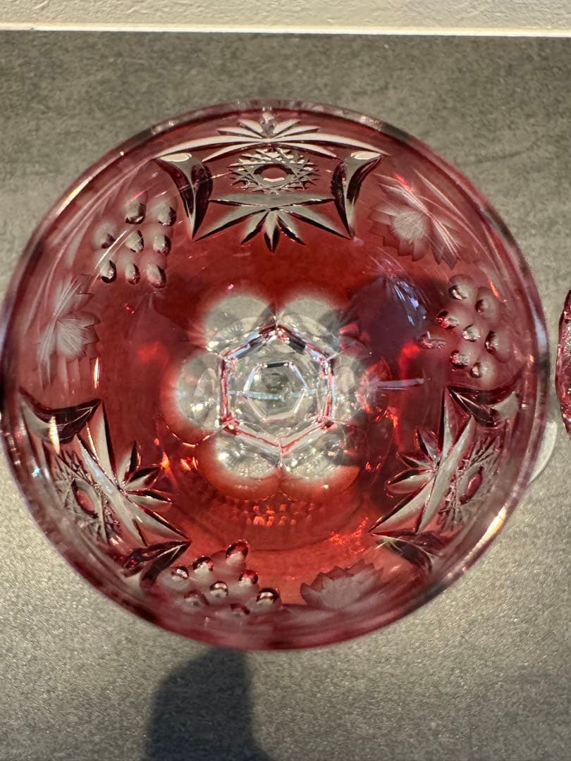 ヴィンテージ　Nachtmann ナハトマン ワイングラス 2脚セット