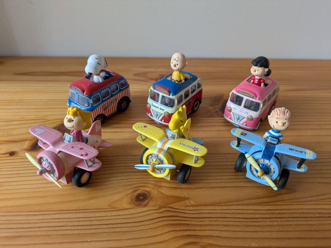 スヌーピーコレクション　チョロQ　6 種セット