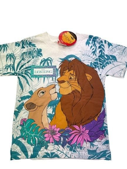 90s ディズニー The Lion King Tシャツ アニメ プロモーション