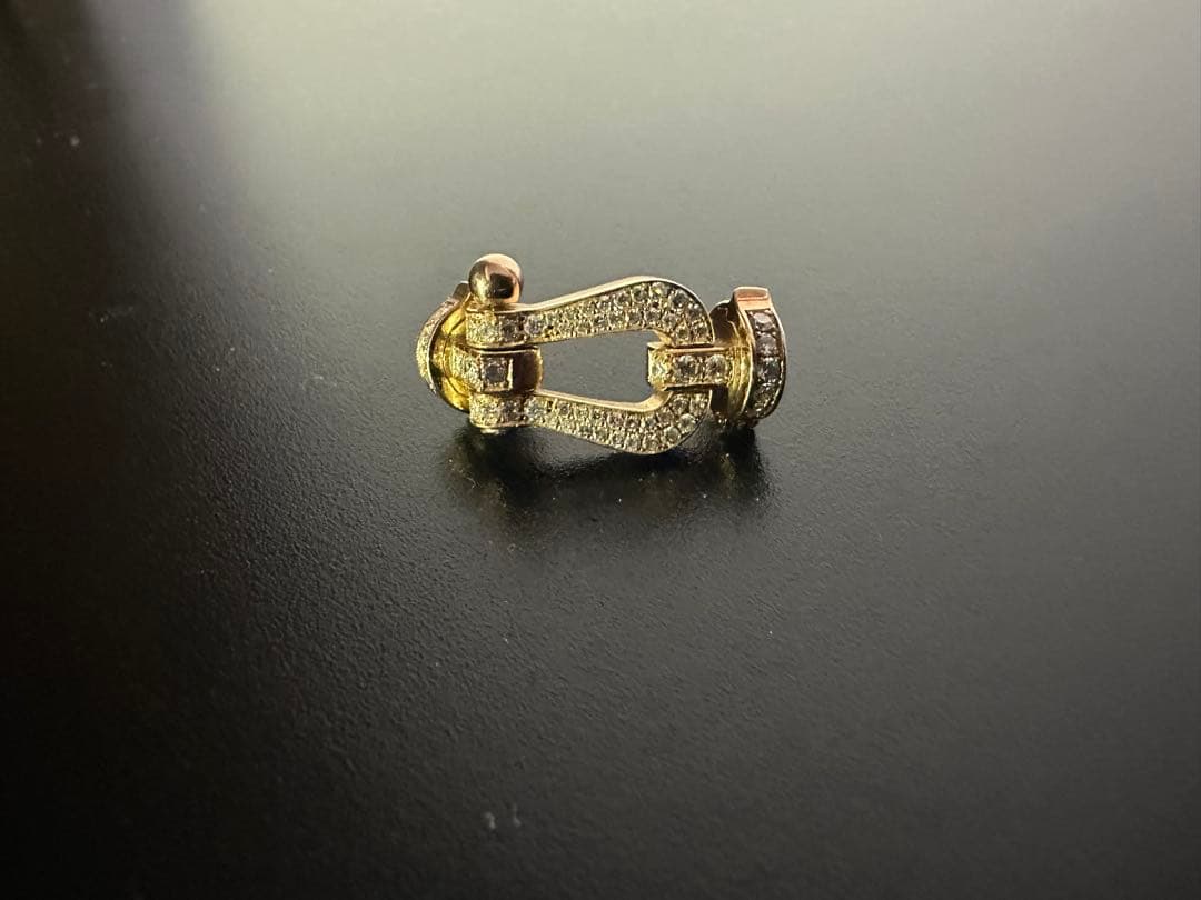 旧型希少　FRED フレッドフォース10 ゴールド　ラージサイズLM フルダイヤ