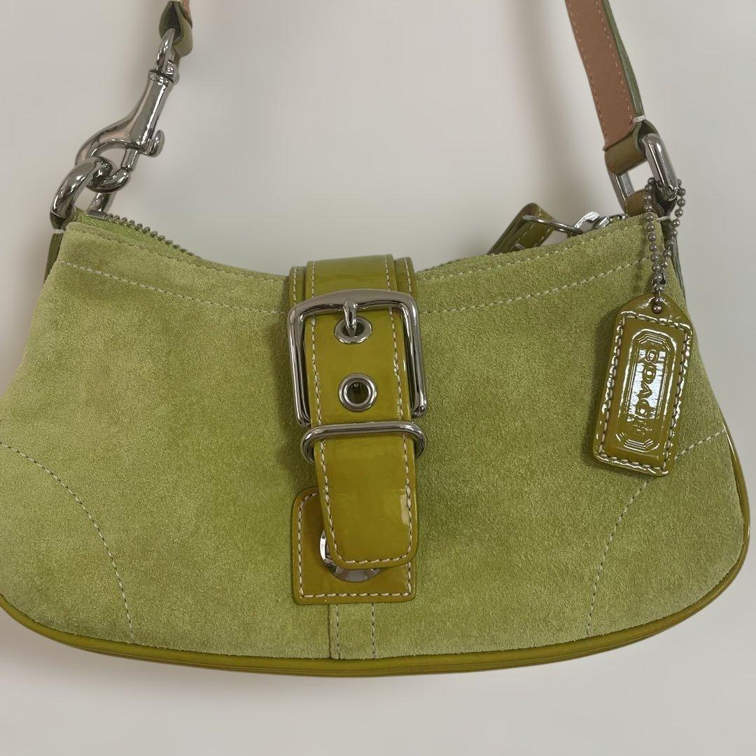 COACH ハラコ　ミニショルダーバッグ