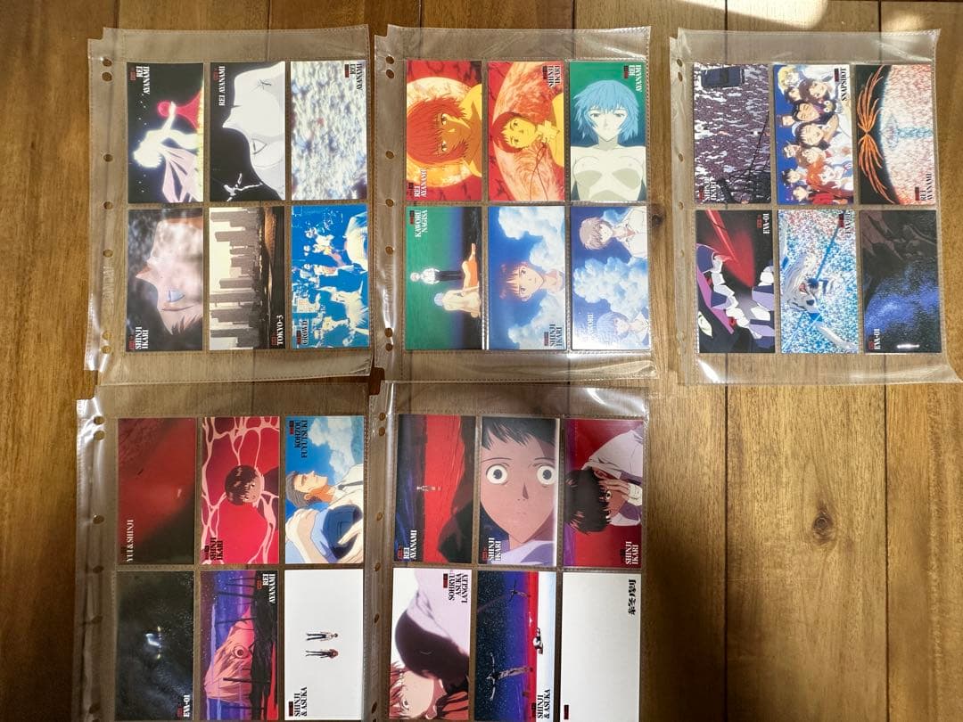 エヴァンゲリオンカードダスマスターズワイド フルコンプ※値下げ交渉可