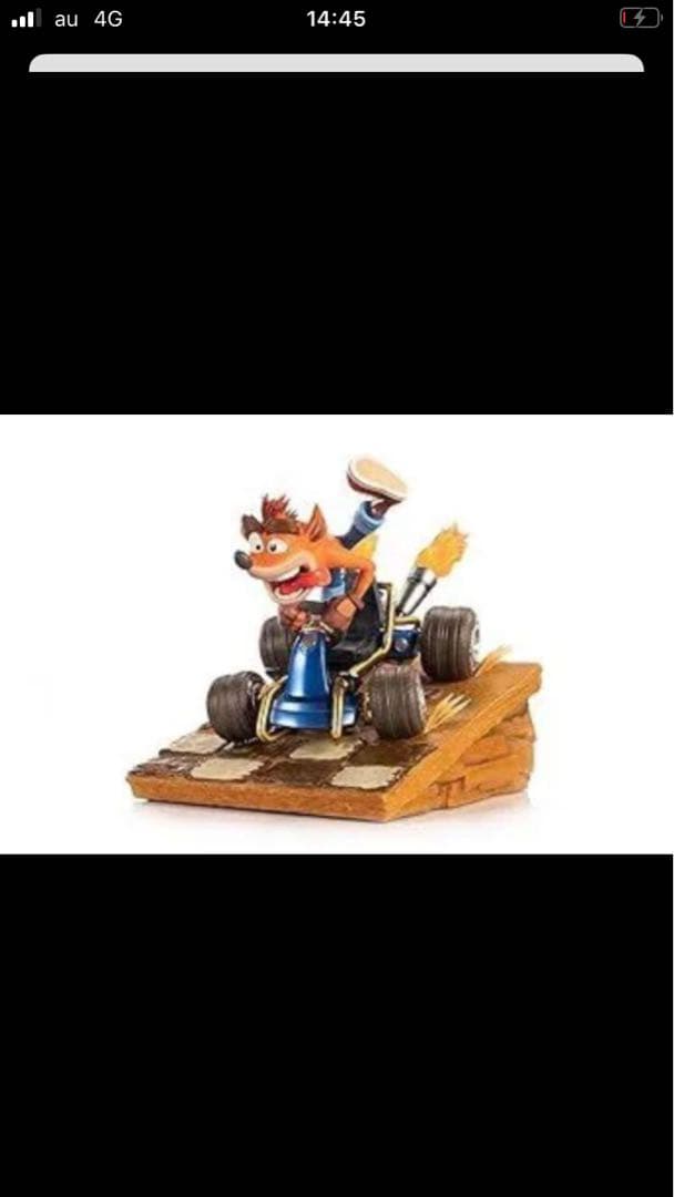 クラッシュ・バンディクー レーシング ブッとびニトロ! 　 スタチュー カート