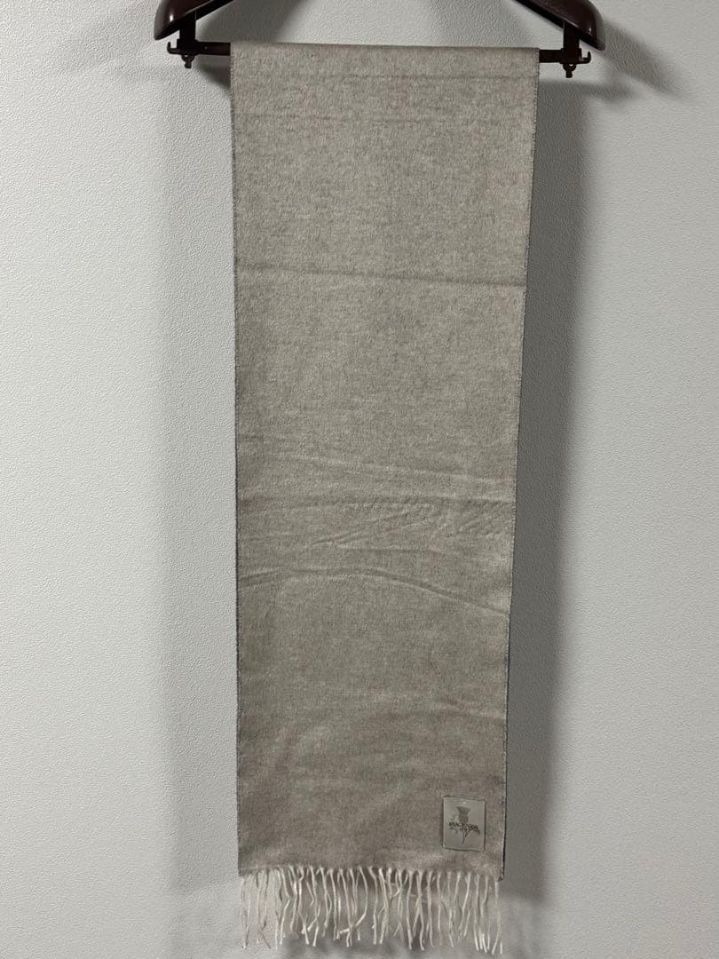 【最終値下げ】ピアチェンツァ　シルク　カシミヤ　　ダブルフェイス　マフラー