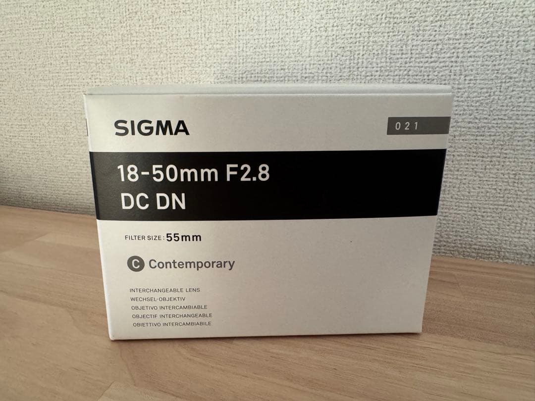 SIGMA 18-50mm F2.8 DCDN フジフィルムxマウントおまけ付き