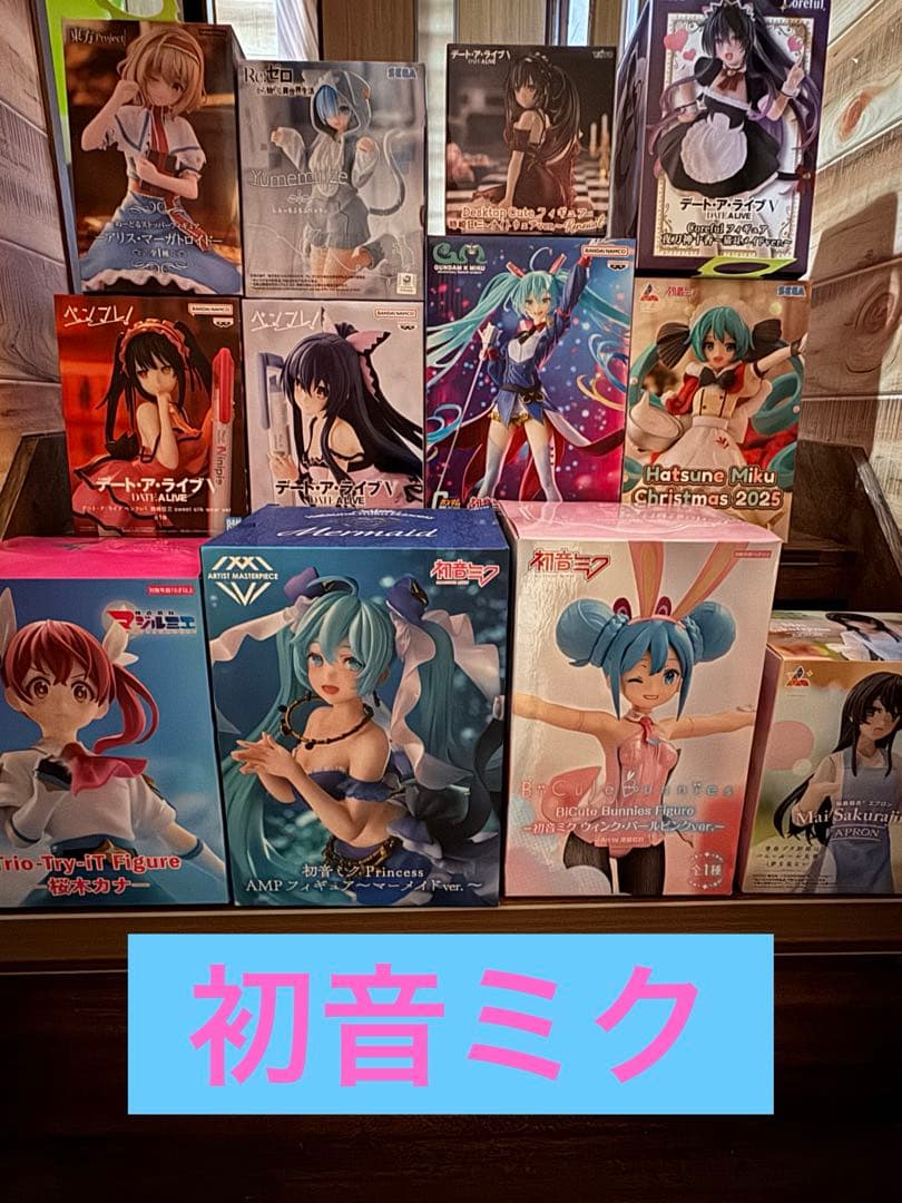 初音ミク リゼロなど人気 美少女フィギュア まとめ売り