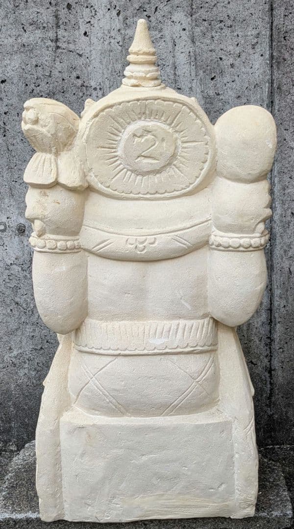 一都三県限定販売　ガネーシャ　バリニーズカップル　バリ　石像　アジアンインテリア