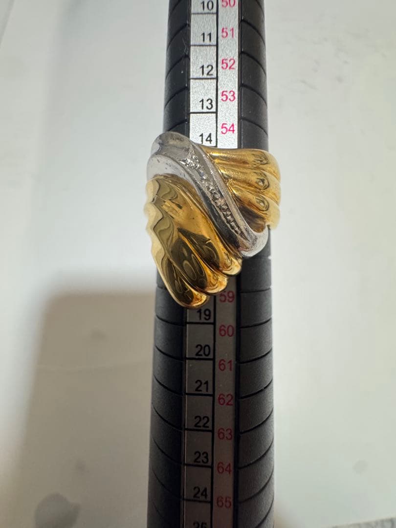 k18 PT900 18号指輪