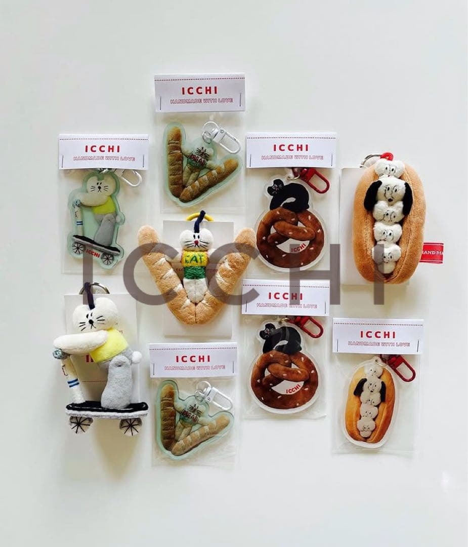 ウ*ギ様 ICCHI ぬいぐるみ アクリルキーホルダー ステッカーセット 大人気