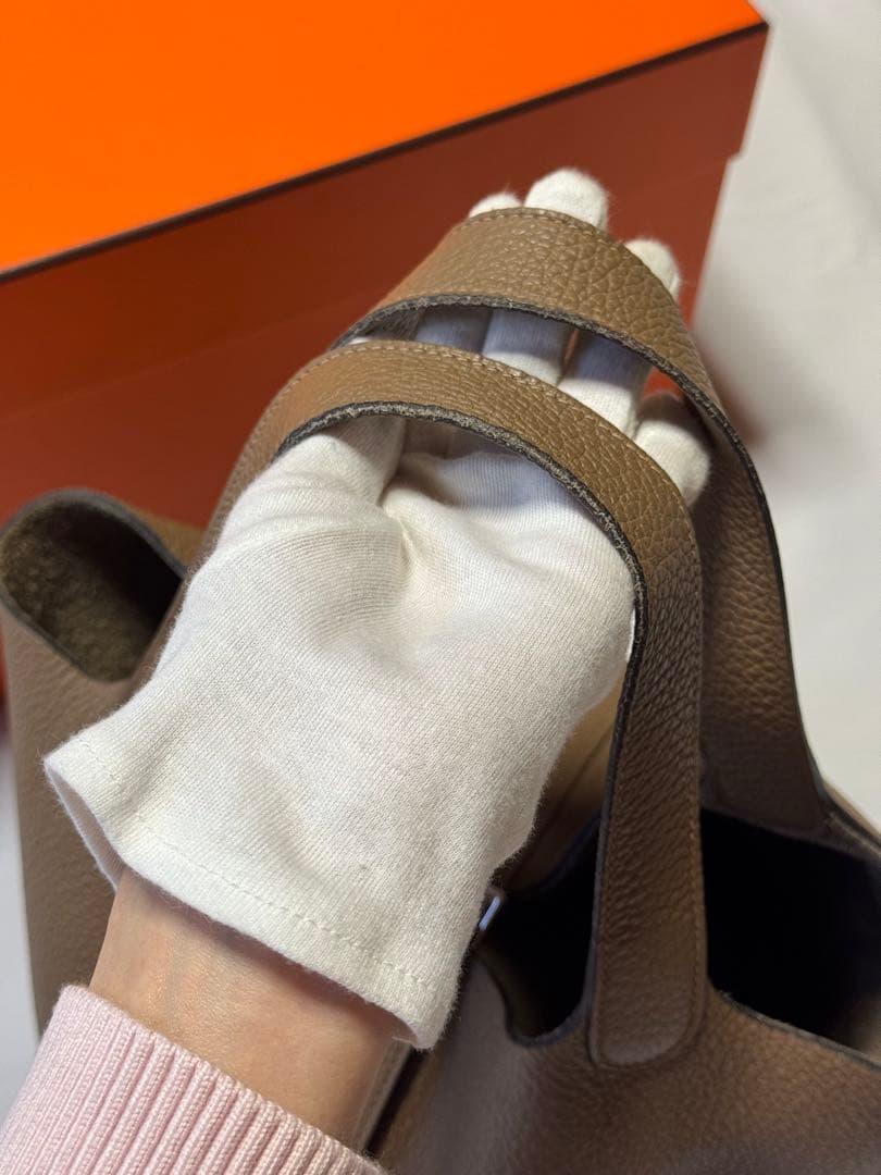 【専用】エルメス　ピコタンロックMM トープ