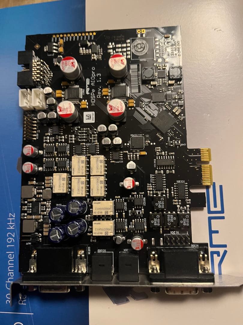 RME HDSPe AIO PRO オーディオインターフェイス