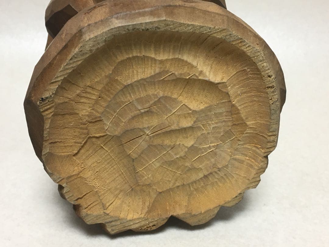 アイヌ民芸品 木彫り 阿寒湖 コロポックル