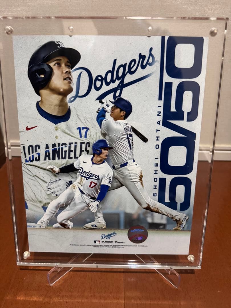 【まっつんさん。専用】大谷翔平 WBC特大写真 MLBホログラム ドジャース入団