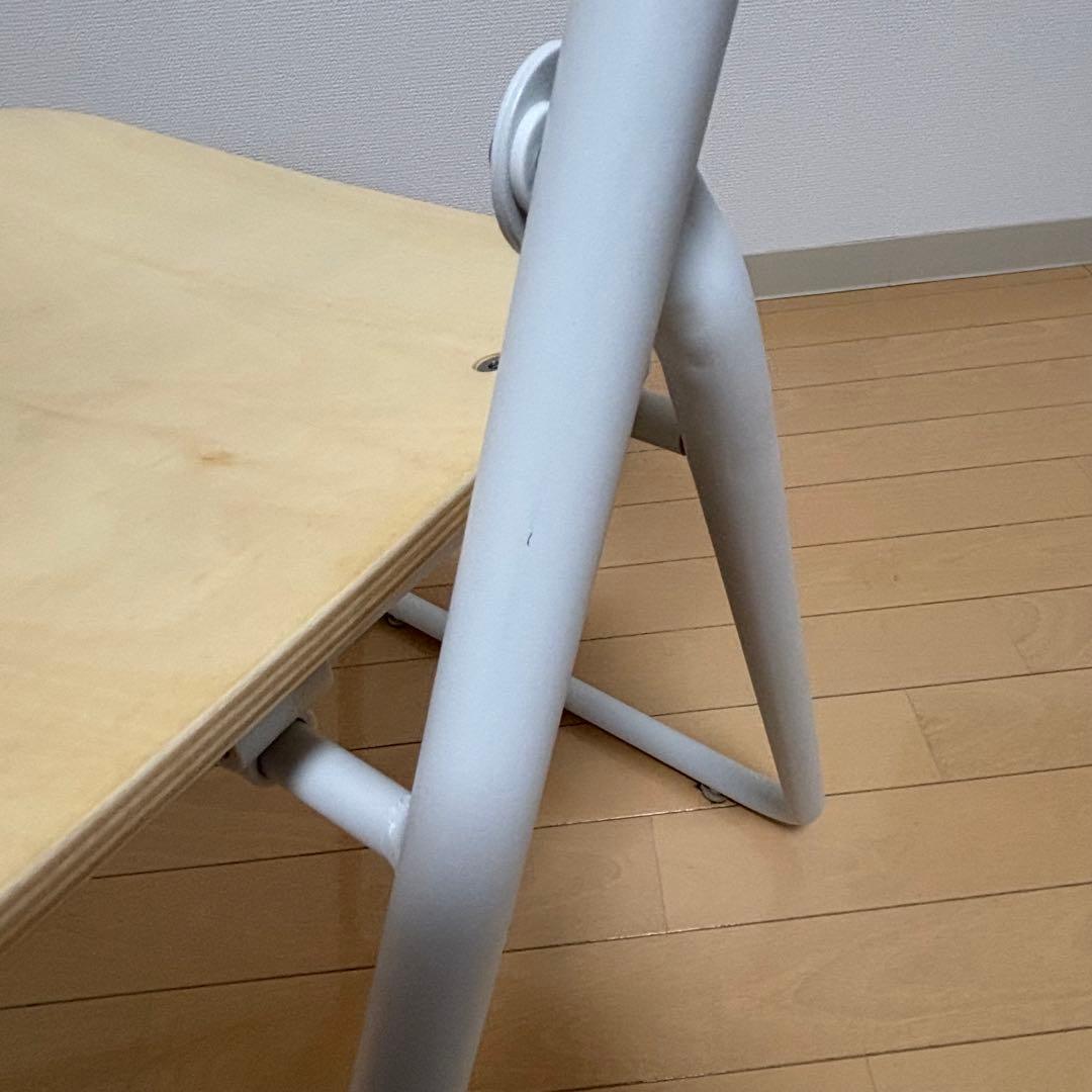 無印良品 折りたたみテーブル 折りたたみパイプチェア