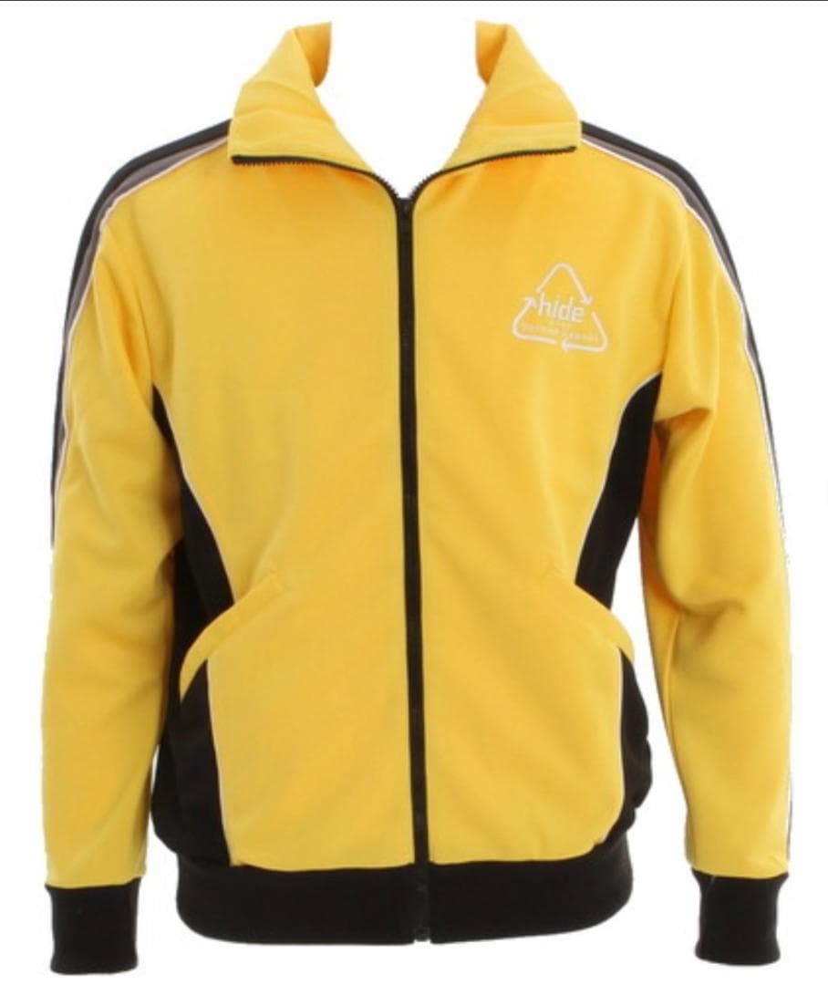 正規品　サイズ１　hideサイドカーブジャージ　イエロー　LEMONeD