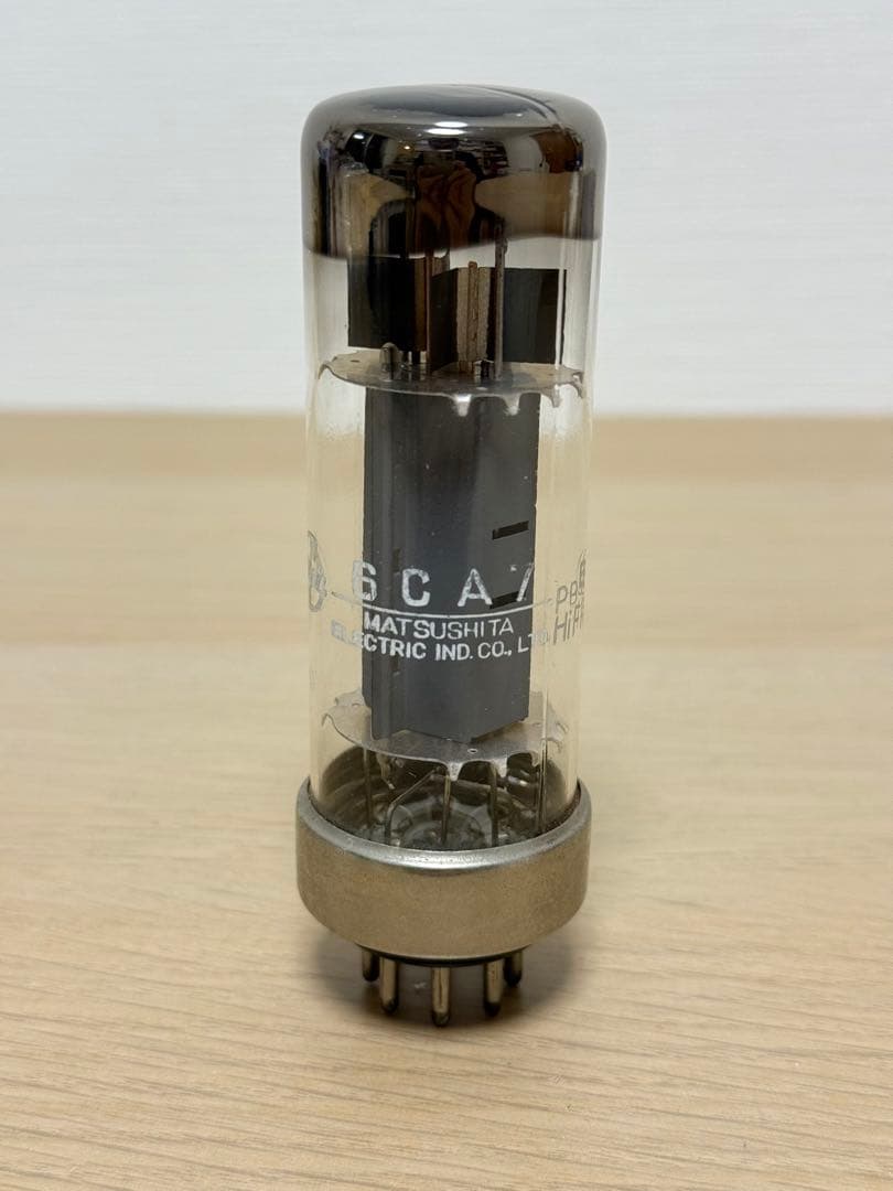 真空管　6CA7 松下　金属ベース　1本
