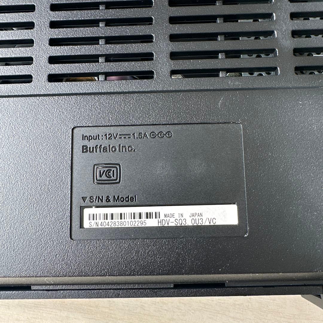 BUFFALO HDV-SQ3.0U3/VC USB3.1(Gen1) 外付HD