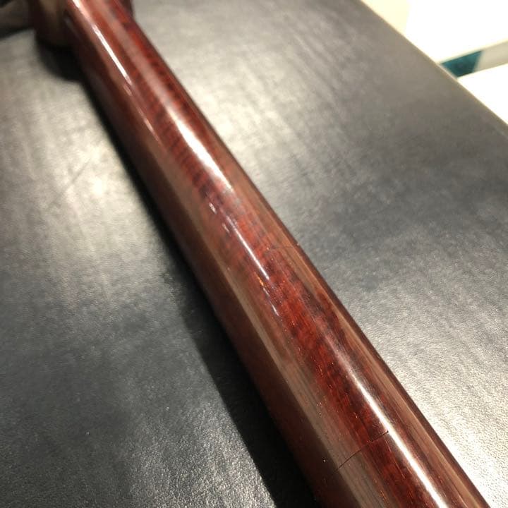 【高級】三味線　金細　紅木　極上品　撥　地唄