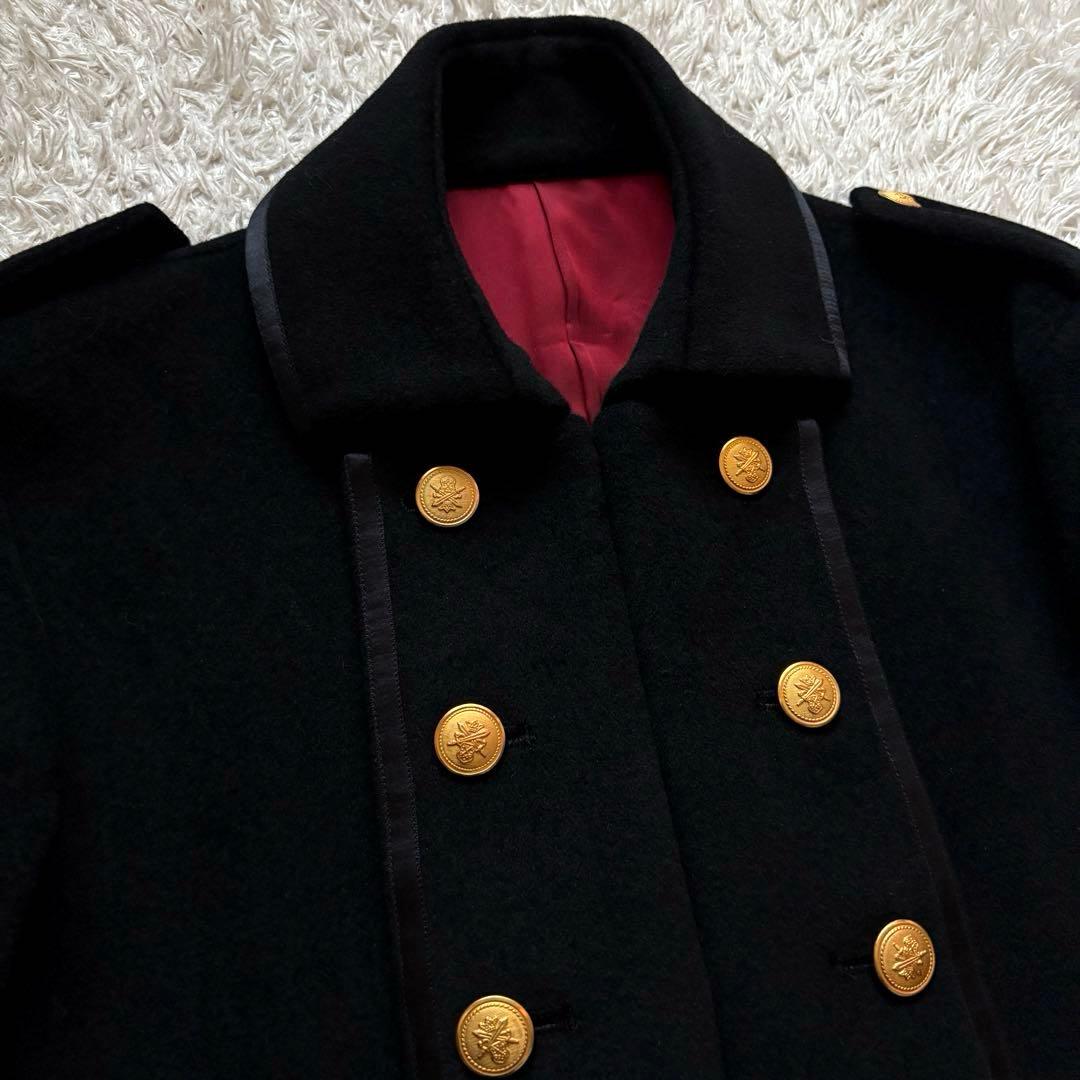 ★アンゴラ混★ REATS TAILOR ZAZOUS ナポレオンジャケット 黒