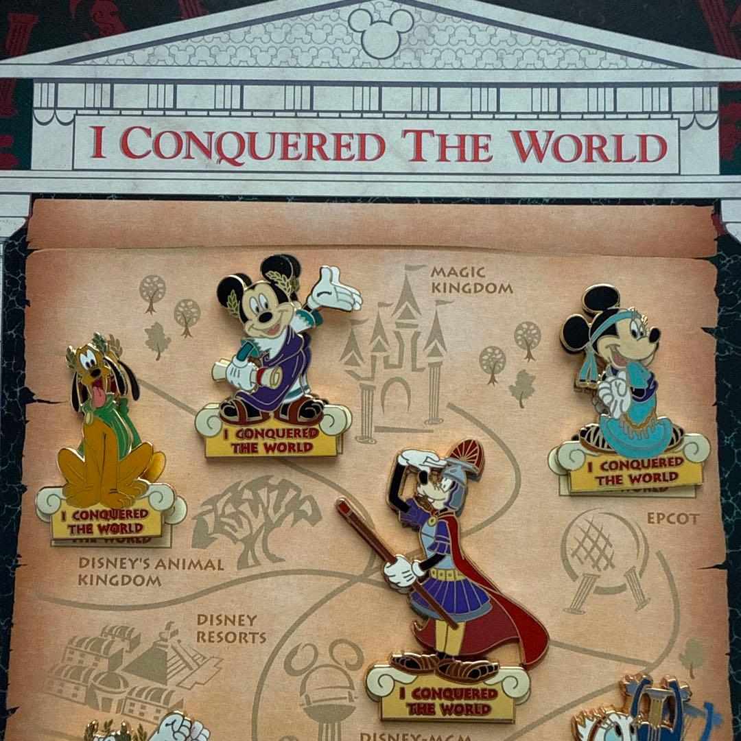 【貴重】ディズニーワールド ピンバッジコレクション