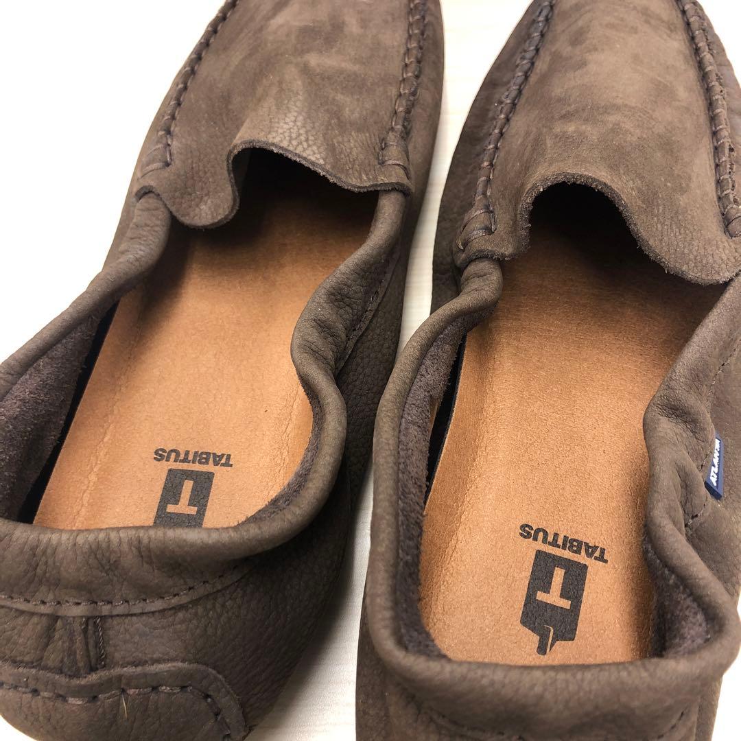 【新品未使用】タビタス モカシン ブラウン 29センチ