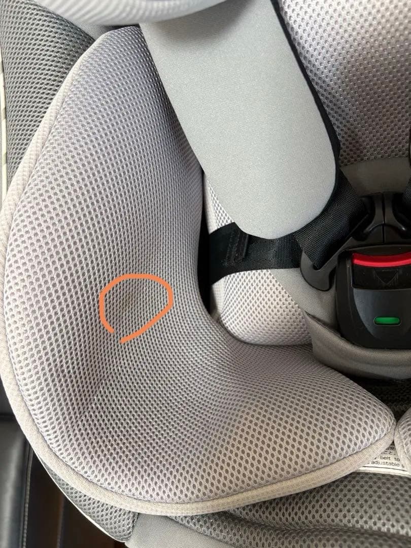 Combi 回転式チャイルドシート グレー JP-590