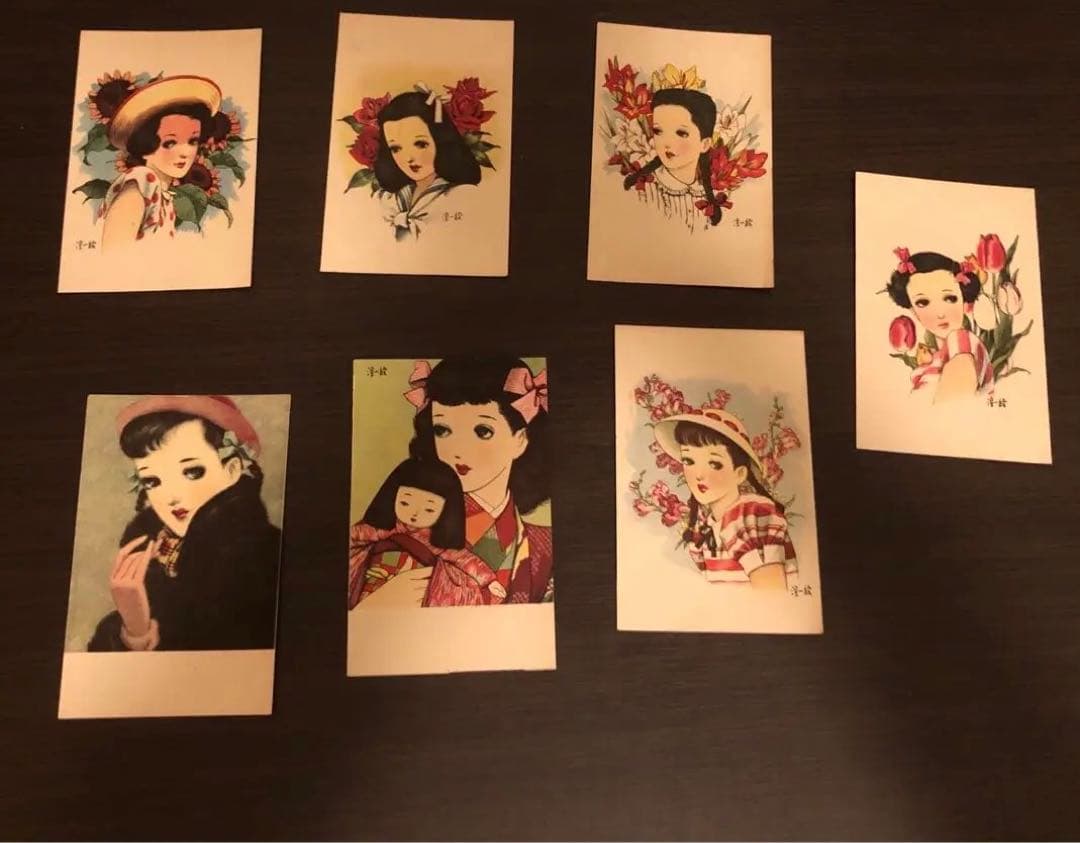 中原淳一絵葉書